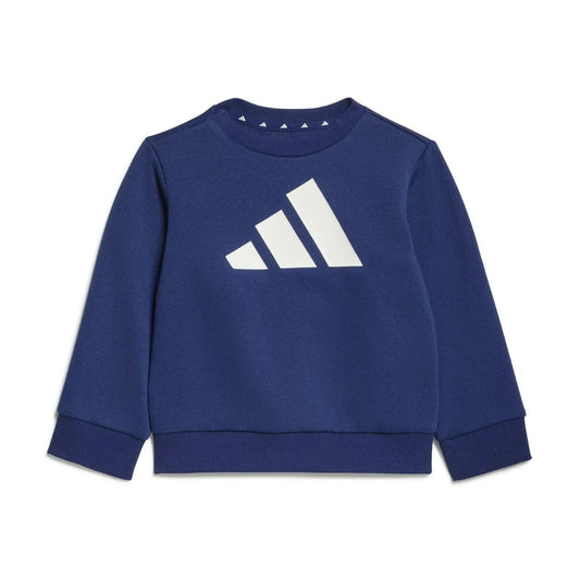 Adidas tuta girocollo felpata neonato