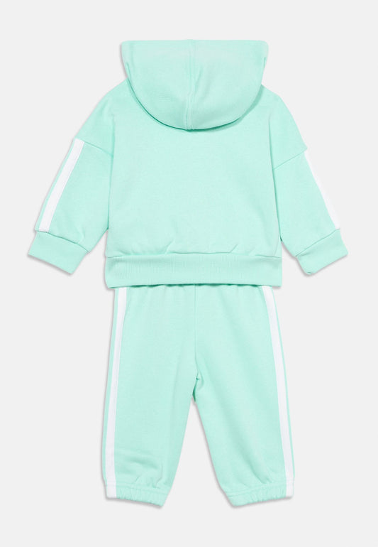 Adidas tuta zip con cappuccio