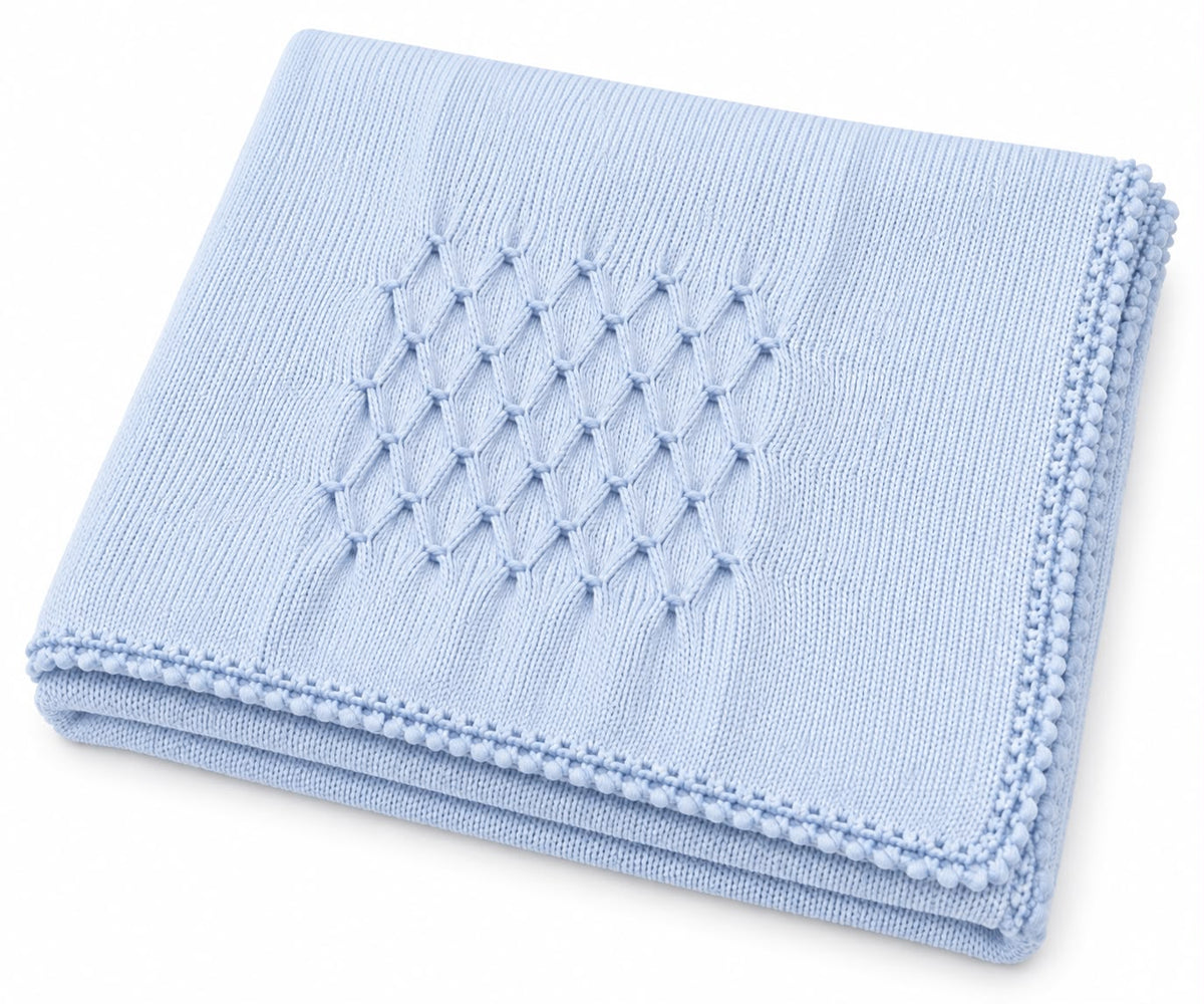 Bebé di Almy Set con completo 2pz, copertina, cappellino e scarpetta