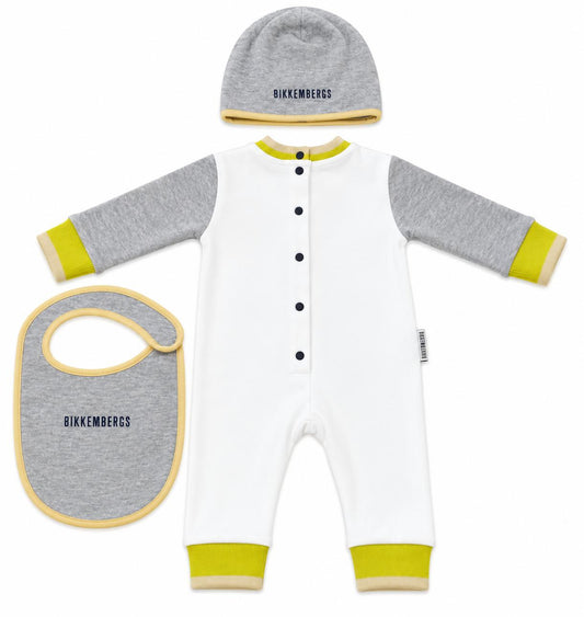 Bikkembergs Set con tutina con cappellino e bavetta