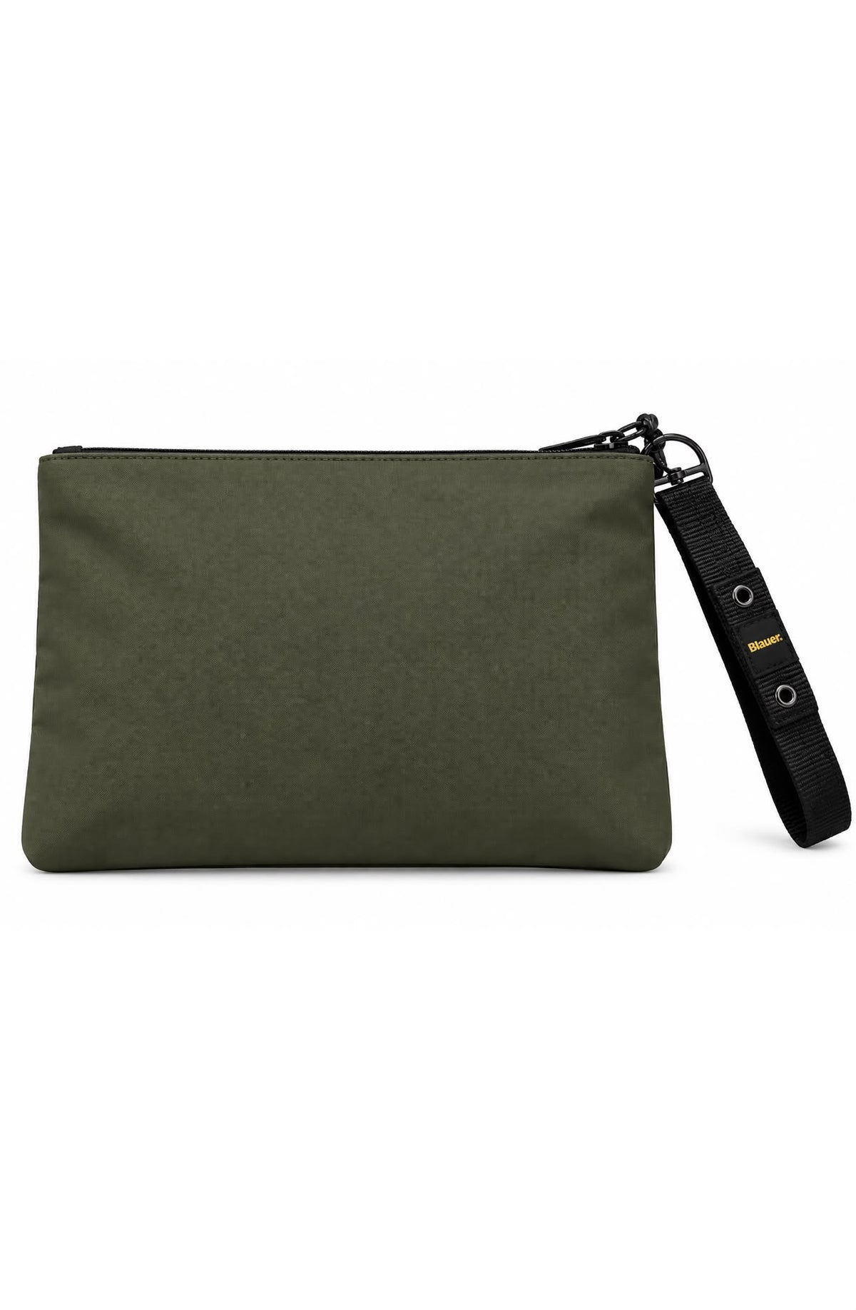 Blauer Pochette waxed clutch