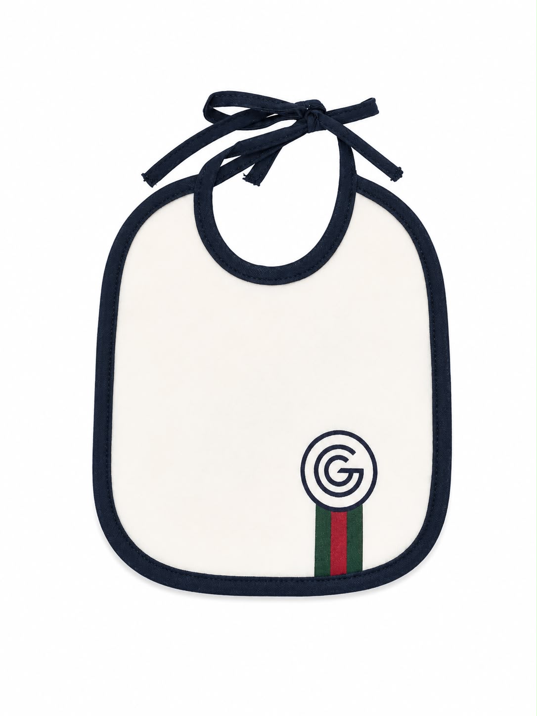 Gabriella Gucci bavetta quadrata in felpa