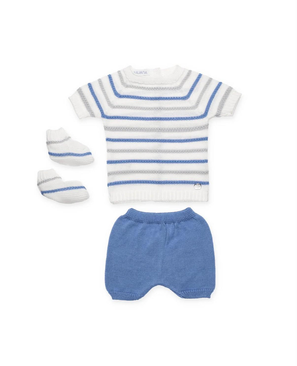 Juliana completo con scarpine neonato