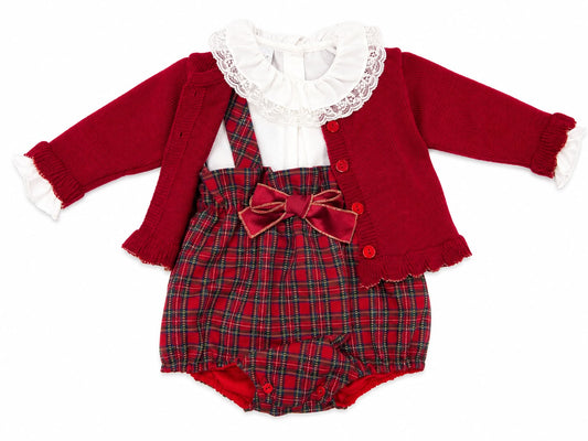 Marlù salopette corta 3pz con ballerina