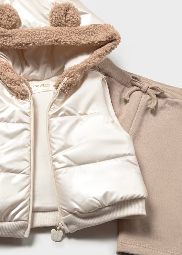 Mayoral Tuta 3pz gilet neonata