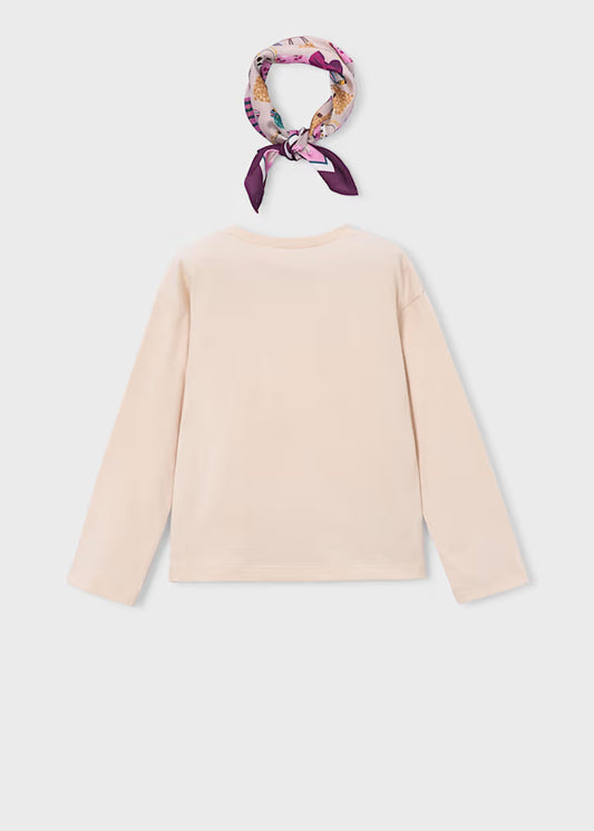 Mayoral Maglietta con foulard