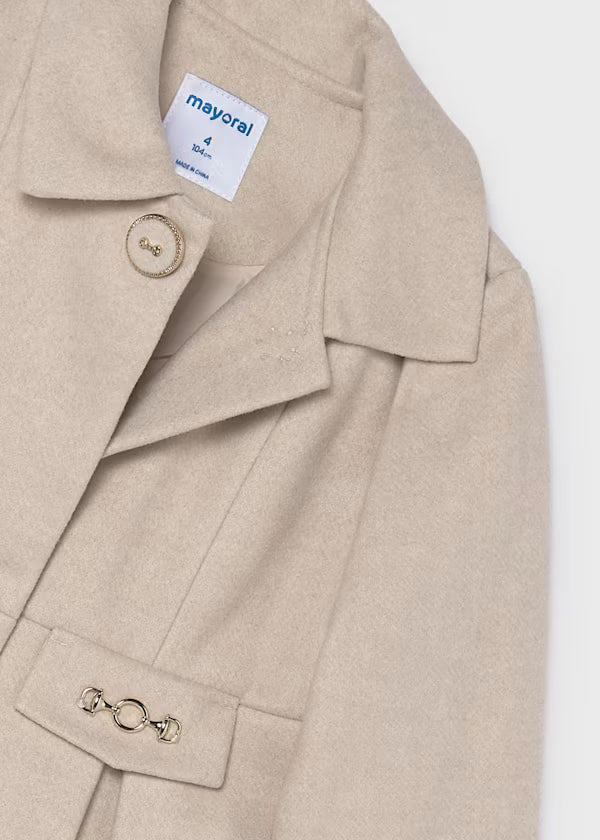 Mayoral Cappotto in panno elegante bambina