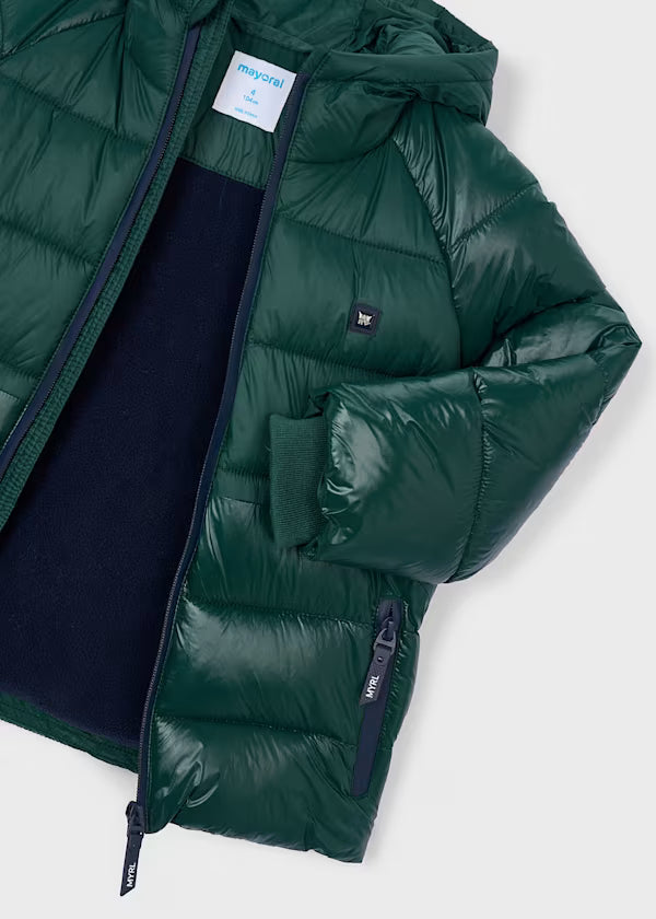 Mayoral Giaccone lucido opaco per bambino