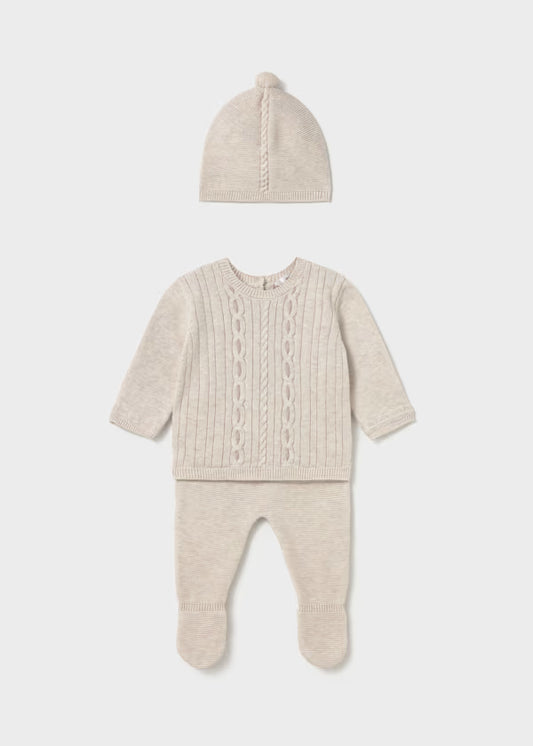 Mayoral Completo e cappello tricot