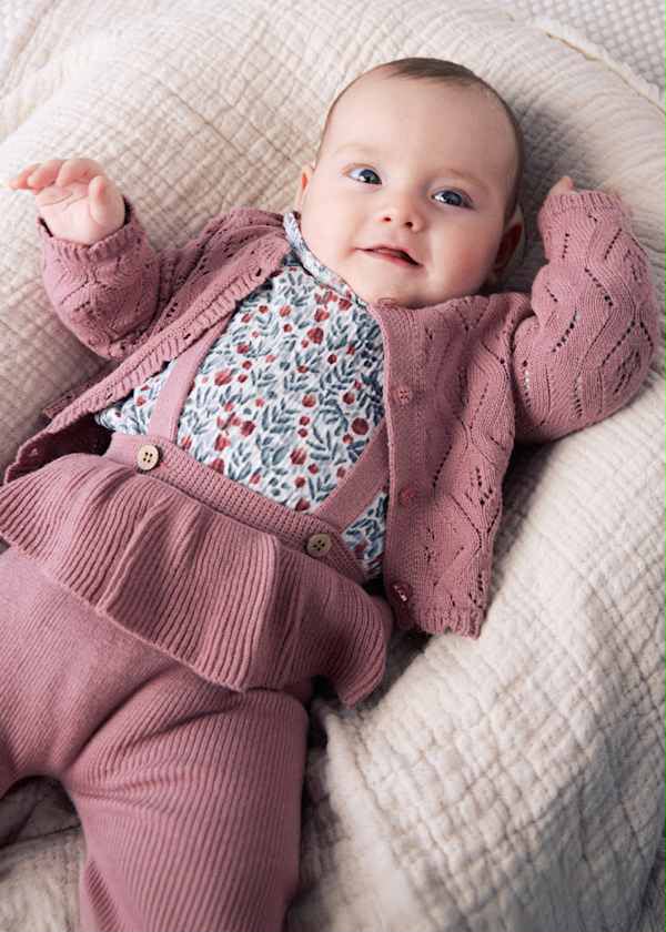 Mayoral Completo 3pz in maglia tricot
