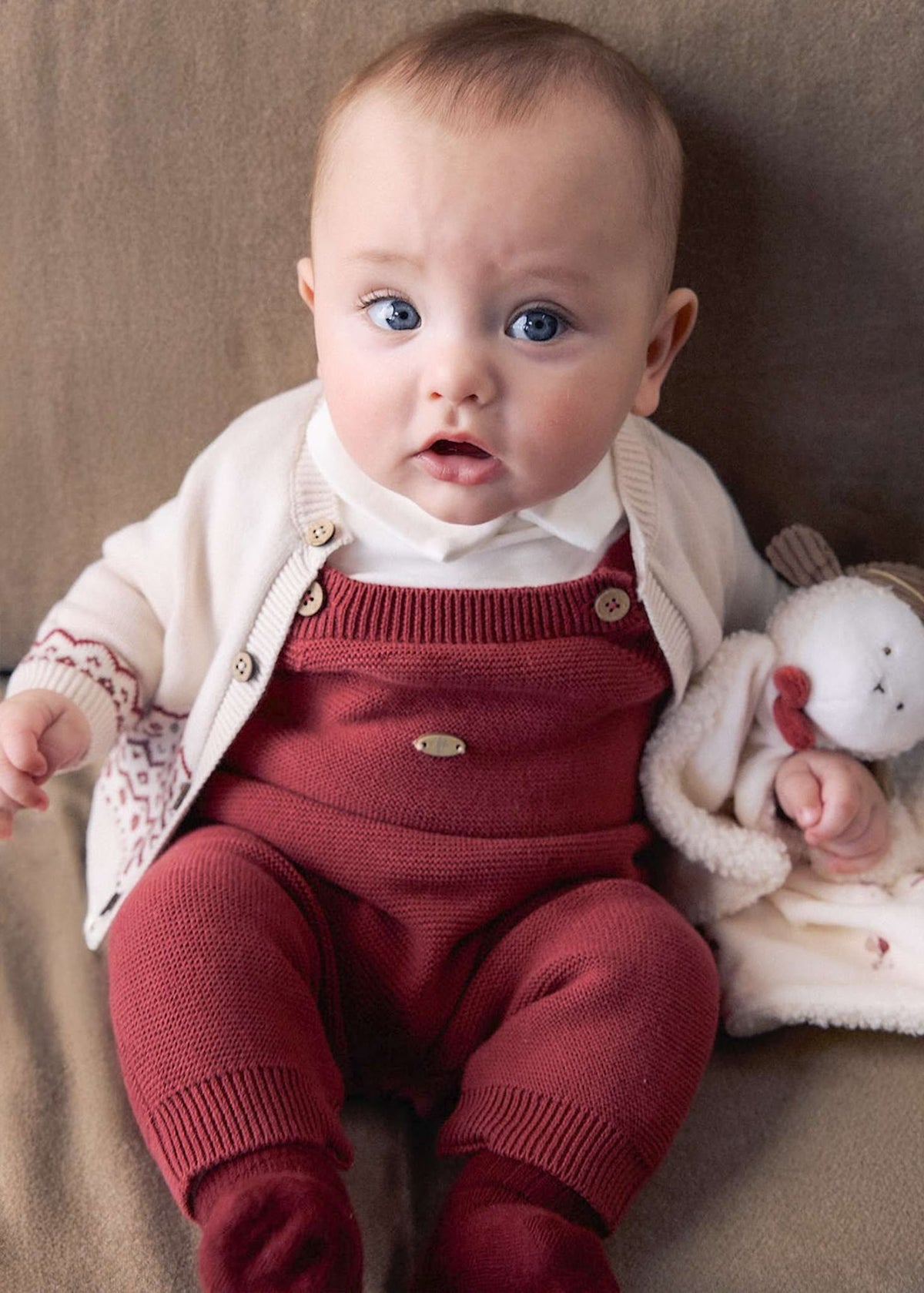 Mayoral Completo salopette tricot