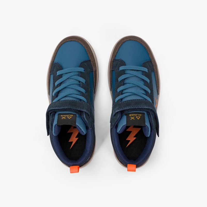 SUN68 Sneaker Boy's Genius Midi Kid