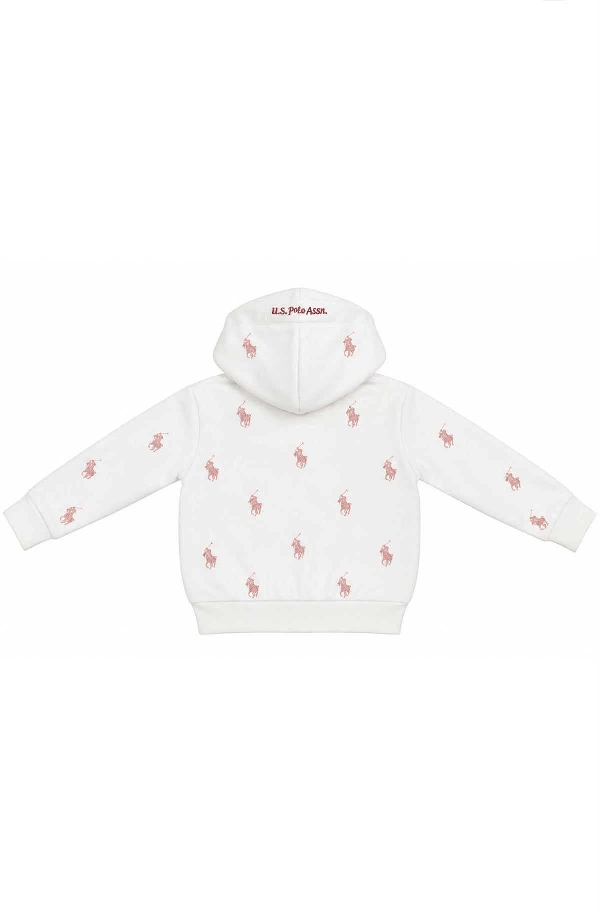 US Polo Felpa con cappuccio bambina