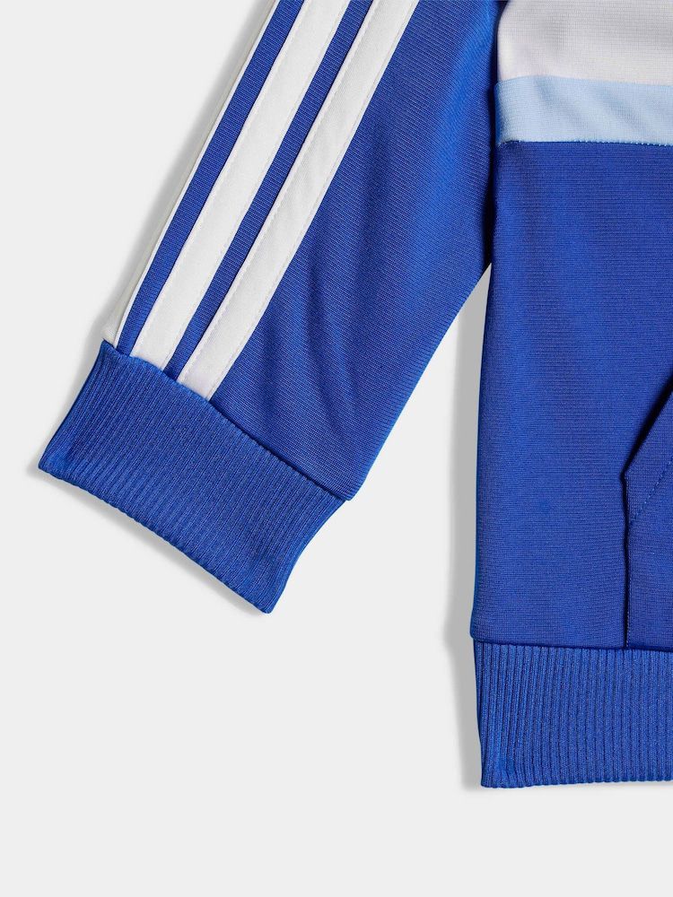 Adidas tuta con zip acetata neonato