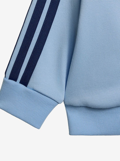 Adidas tuta con cappuccio e zip felpata