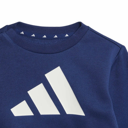 Adidas tuta girocollo felpata neonato