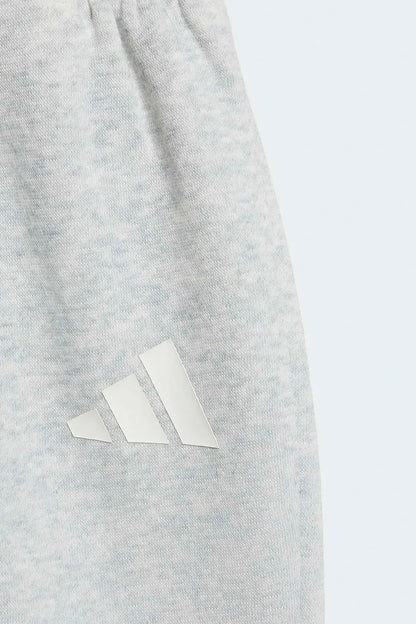 Adidas tuta girocollo in cotone felpato