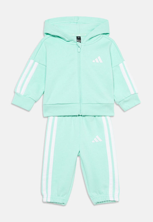 Adidas tuta zip con cappuccio