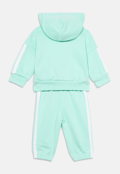 Adidas tuta zip con cappuccio