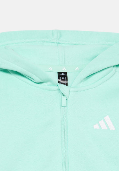 Adidas tuta zip con cappuccio
