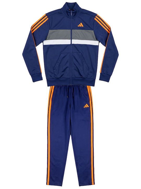Adidas tuta con zip felpata