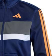 Adidas tuta con zip felpata
