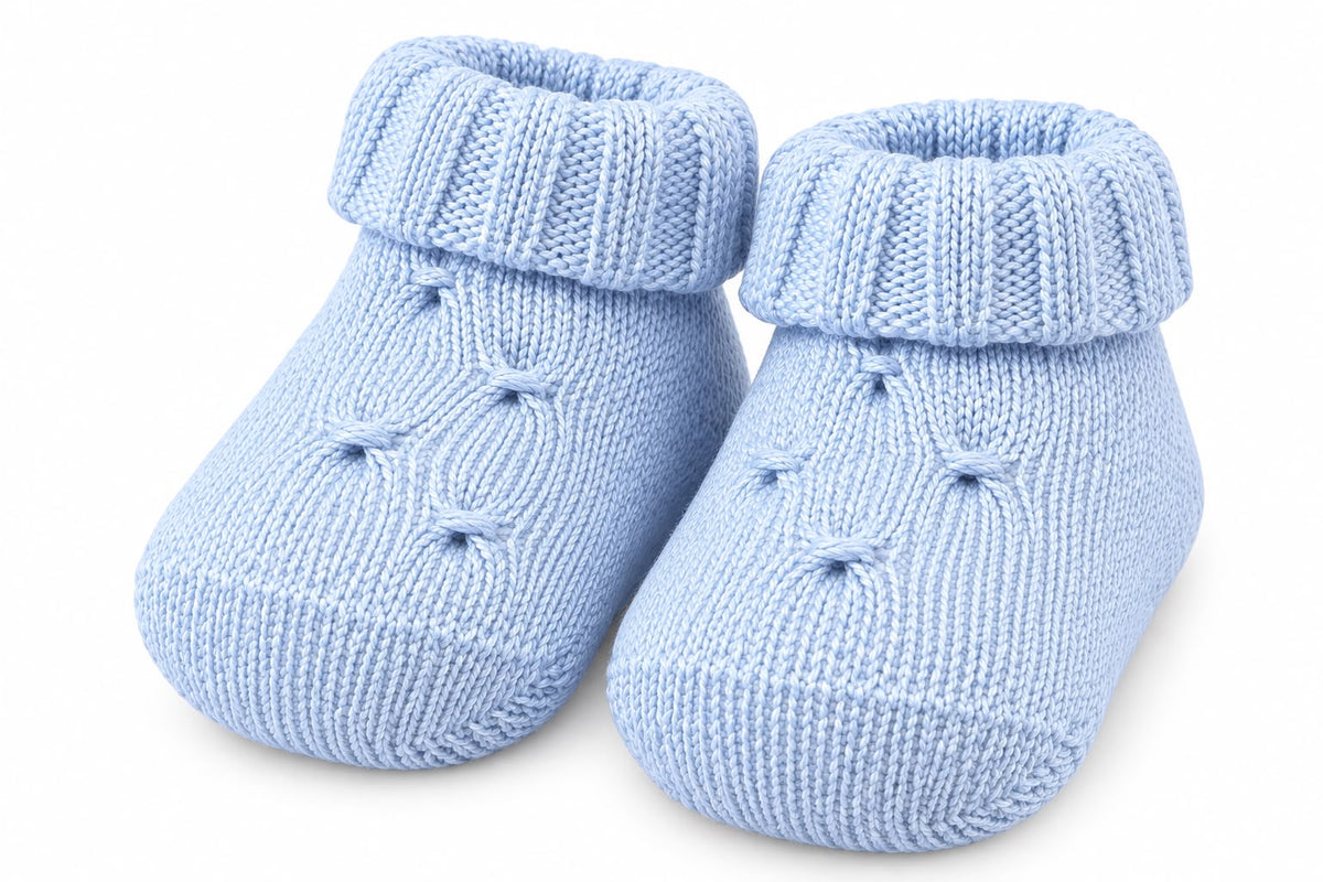 Bebé di Almy Set con completo 2pz, copertina, cappellino e scarpetta