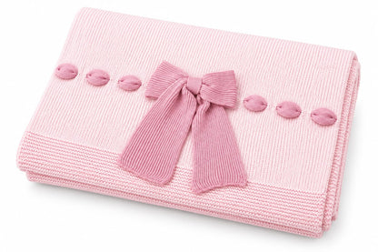 Bebé di Almy Set con completo 2pz, copertina, cappellino e scarpetta