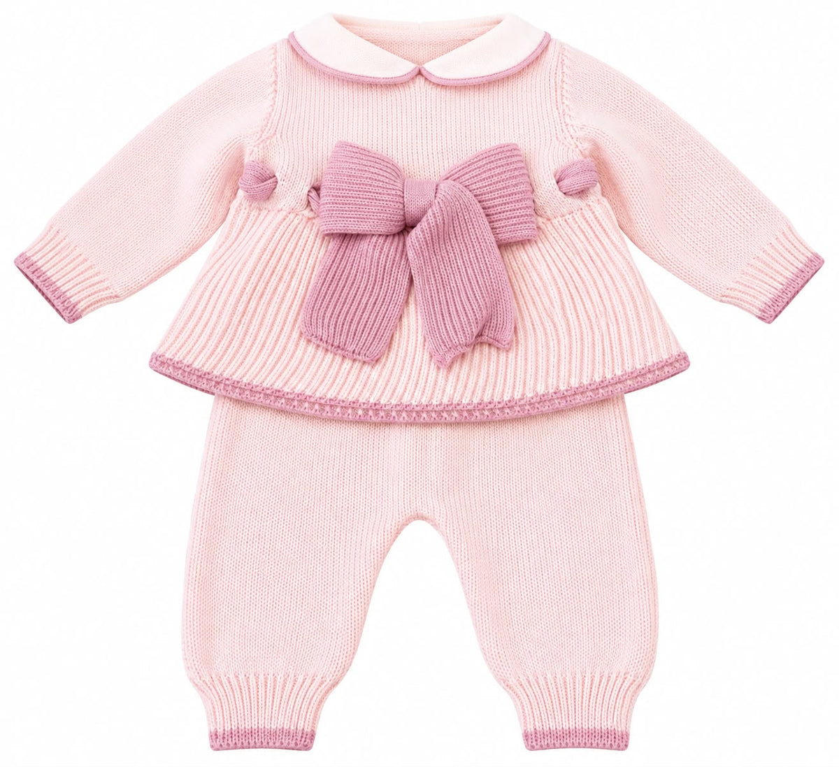 Bebé di Almy Set con completo 2pz, copertina, cappellino e scarpetta