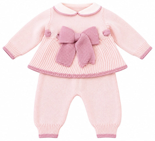 Bebé di Almy Set con completo 2pz, copertina, cappellino e scarpetta