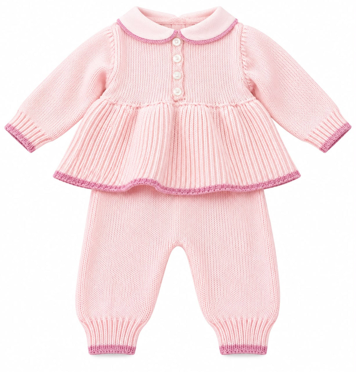 Bebé di Almy Set con completo 2pz, copertina, cappellino e scarpetta