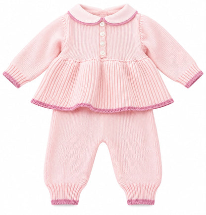 Bebé di Almy Set con completo 2pz, copertina, cappellino e scarpetta