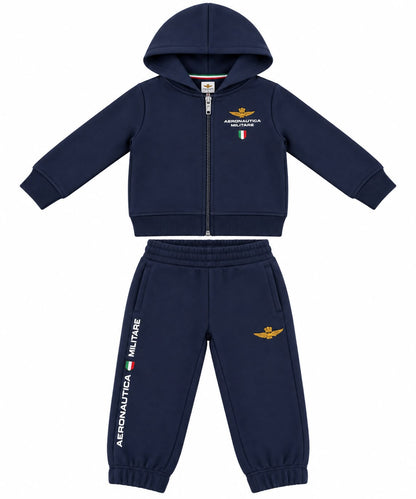 Aeronautica Militare completo tuta con zip