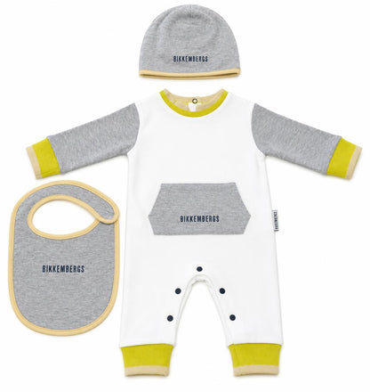 Bikkembergs Set con tutina con cappellino e bavetta