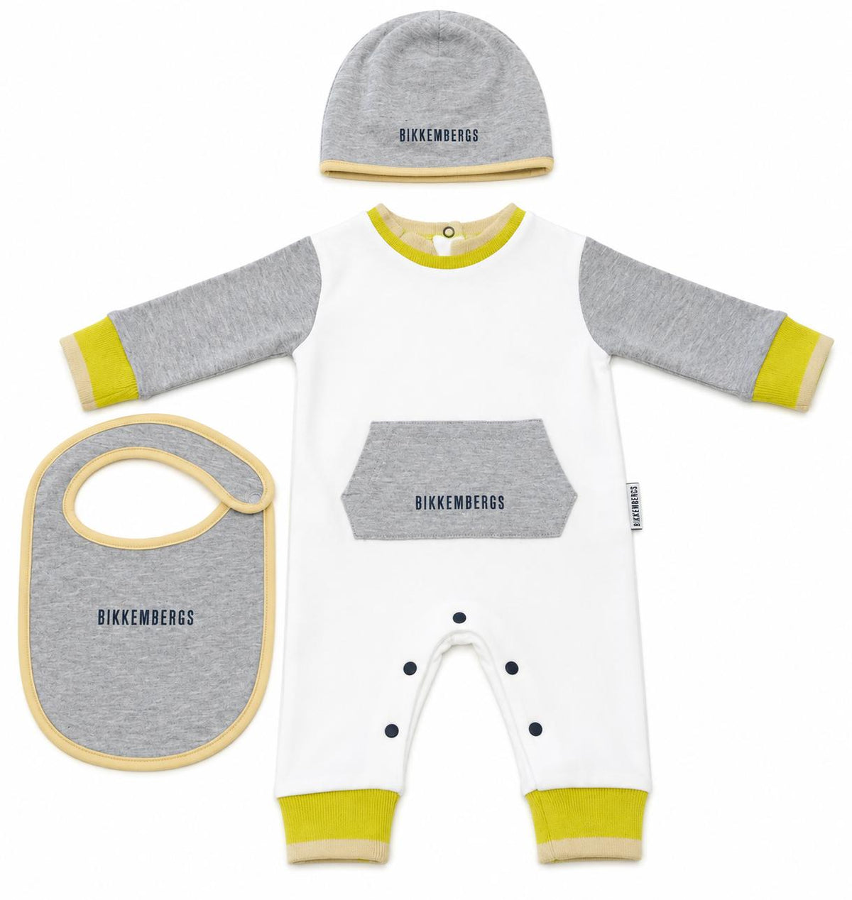 Bikkembergs Set con tutina, cappellino, bavetta e copertina
