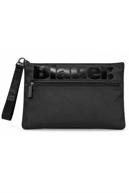 Blauer Pochette waxed clutch
