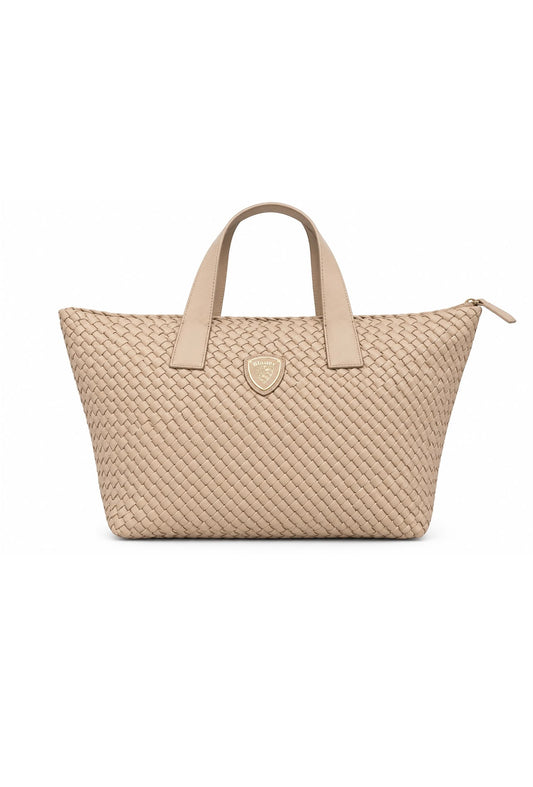 Blauer Tote bag