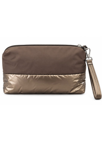Blauer Pochette polyester nylon clutch