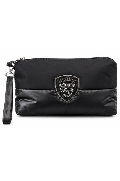 Blauer Pochette polyester nylon clutch