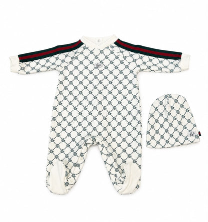Gabriella Gucci set coordinato tutina e cappellino