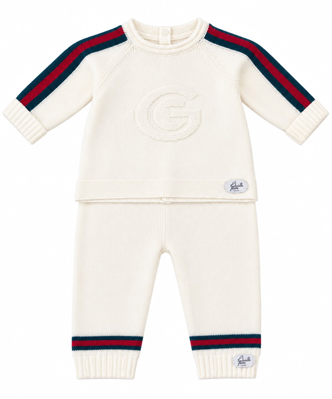 Gabriella Gucci Set con completo 2pz, cappellino e copertina
