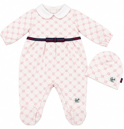 Gabriella Gucci Tutina con cappellino neonata