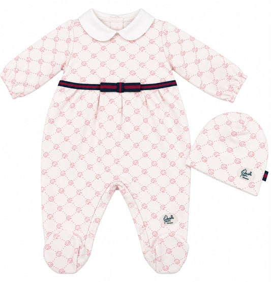 Gabriella Gucci Tutina con cappellino neonata