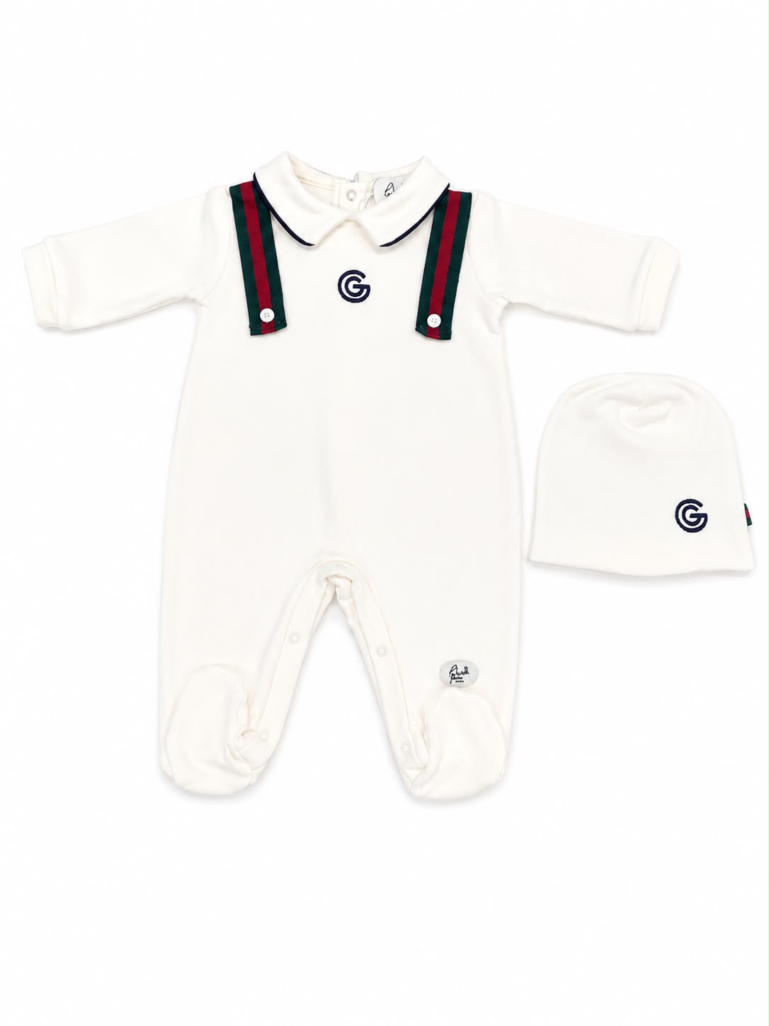 Gariella Gucci tutina in felpa neonato
