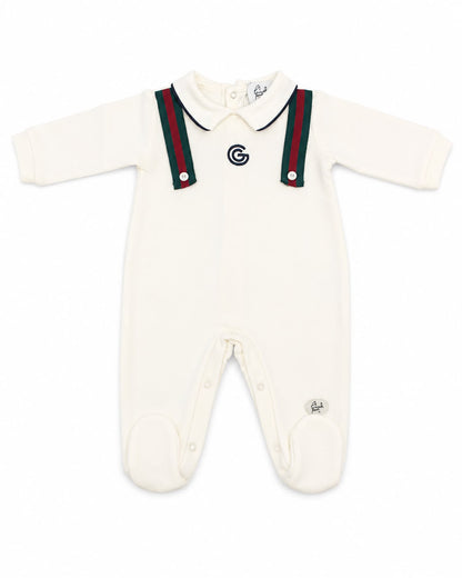 Gariella Gucci tutina in felpa neonato