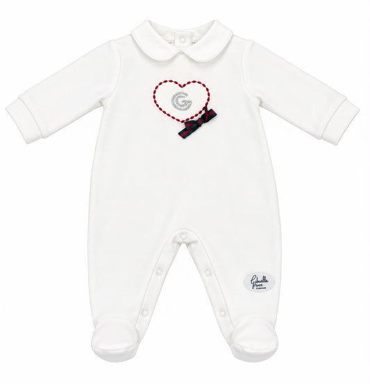 Gabriella Gucci tutina in felpa neonata