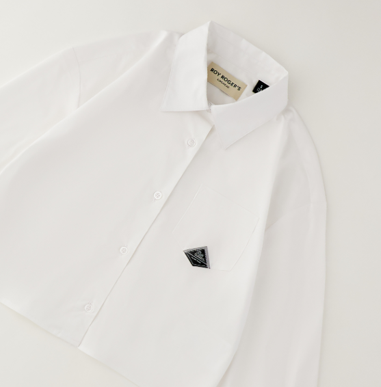Roy Roger's Camicia cropped per bambina