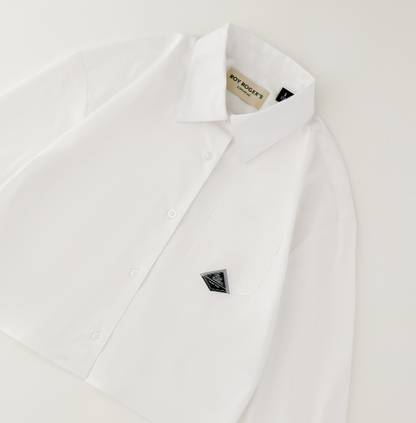 Roy Roger's Camicia cropped per bambina