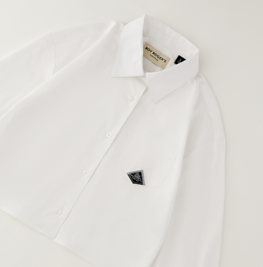 Roy Roger's Camicia cropped per bambina