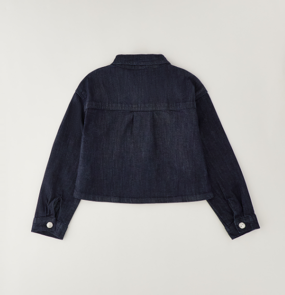 Roy Roger's Camicia Cropped a maniche lunghe